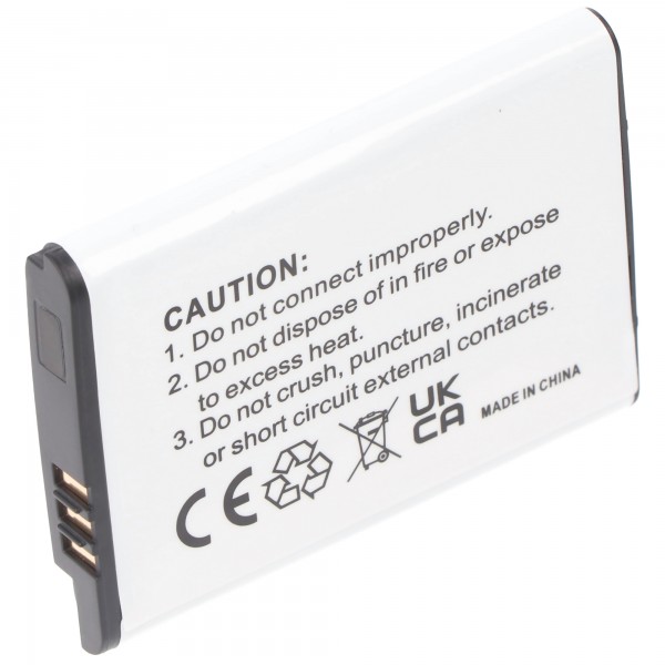 Li-Ion batterij - 1300mAh (3.7V) - voor gameconsoles zoals Nintendo C / CTR-A-AB, CTR-003
