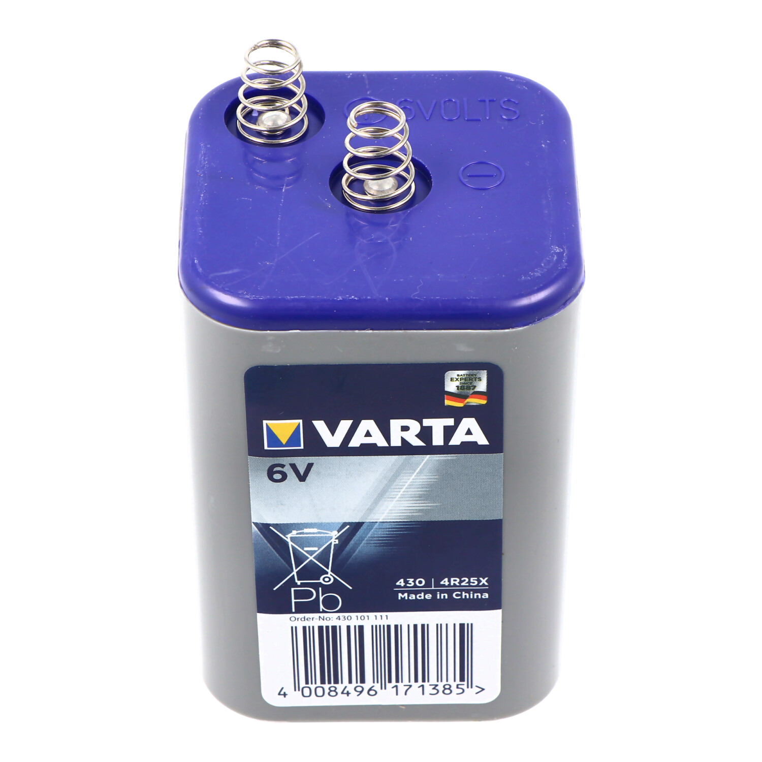 procedure enthousiast Kelder Varta 430 blokbatterij, type 4R25 batterij, lampbatterij | Speciale  batterijen | Batterijen | Akku-Shop Nederland