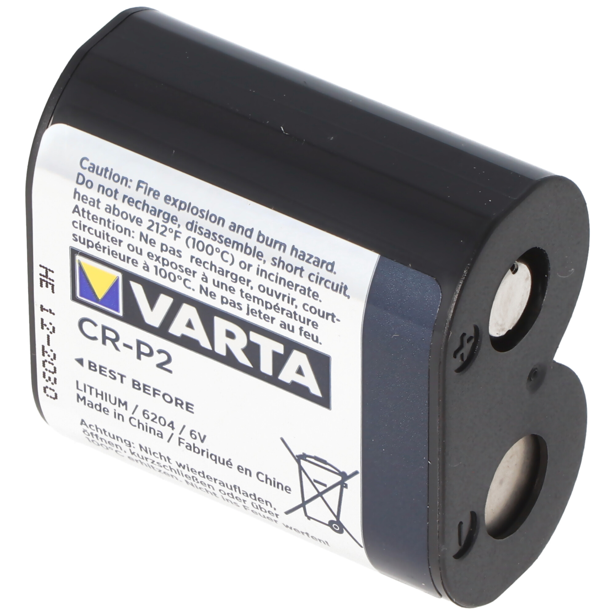 Harde wind De lucht Oorzaak Varta CR-P2 6204 6 volt lithiumbatterij | Batterij voor verwarming |  Batterijen | Akku-Shop Nederland