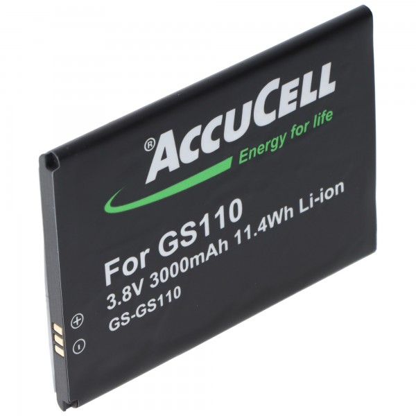 Accu geschikt voor Gigaset GS110 Li-ion 3,8V 3000mAh 11,4Wh