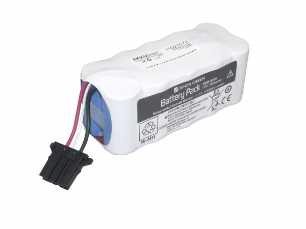 Originele NiMH-batterij Nihon Kohden defibrillator TEC5521 - X065
