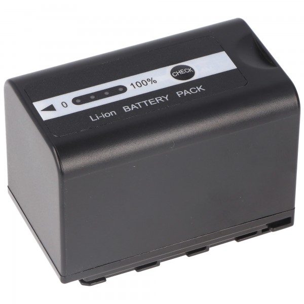 VW-VBD58 batterij voor Panasonic HC-X1000 met batterijniveau-indicator VW-VBD58
