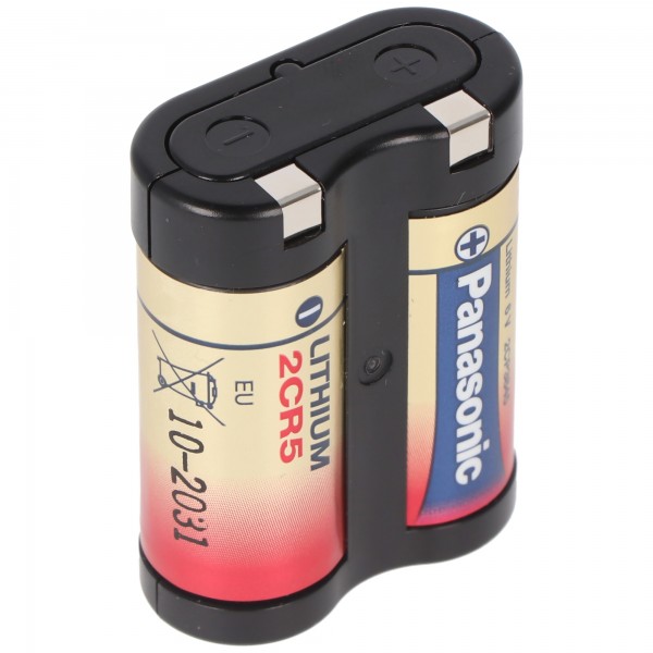 Panasonic 2CR5 Foto-lithiumbatterij 2CR-5L, 2CR5M, 2CR-5MEP, 2B242599, 5410853017158