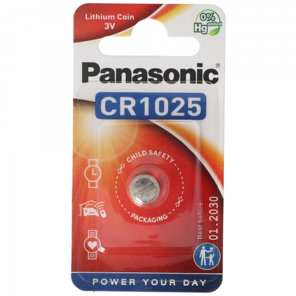 Panasonic CR1025 lithiumbatterij
