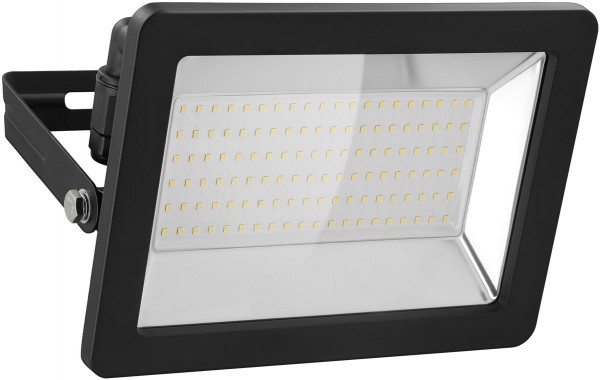 Goobay LED buitenspot, 100 W - met 8500 lm, neutraal wit licht (4000 K) en M16 wartel, geschikt voor buitengebruik (IP65)