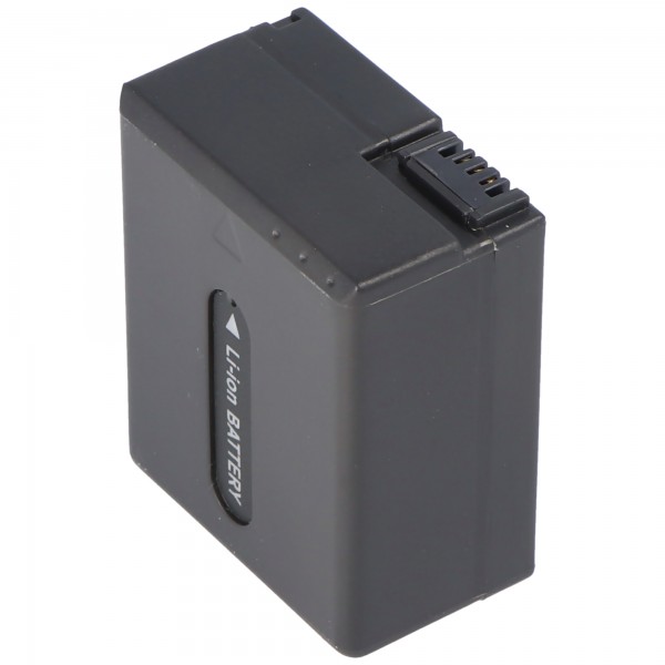 AccuCell-batterij geschikt voor Sony NP-FF70, NP-FF71, 1300mAh