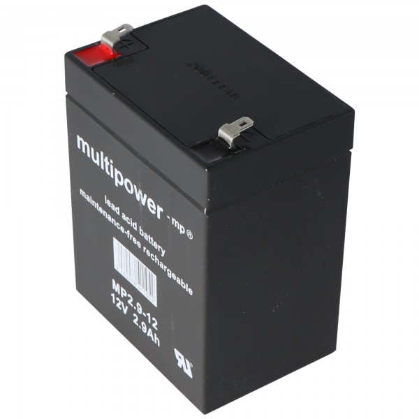 Batterij geschikt voor LD Systems Roadboy 65 batterij voor draagbaar PA-geluidssysteem LDRB65 12 volt 2900 mAh 107 x 78 x 55 mm