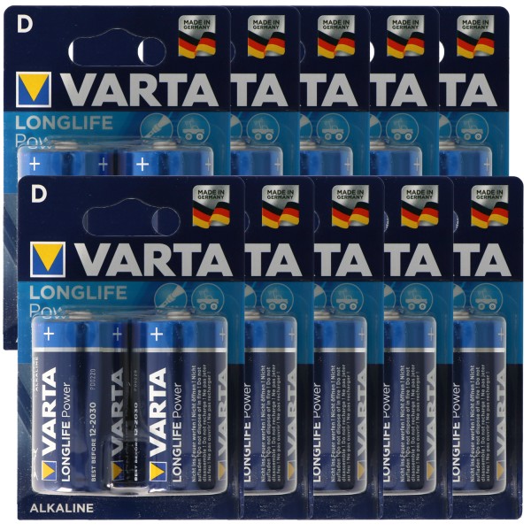 Varta High Energy Mono / D 4920 10x 2-pack