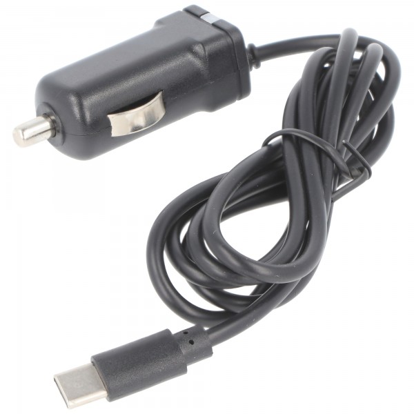 AccuCell auto-oplaadkabel Type C (USB-C) - 3.0A