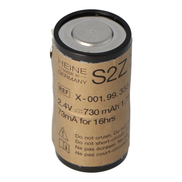 Originele Heine S2Z batterij X0199333 NiMH-batterij 2,5 volt 650 mAh