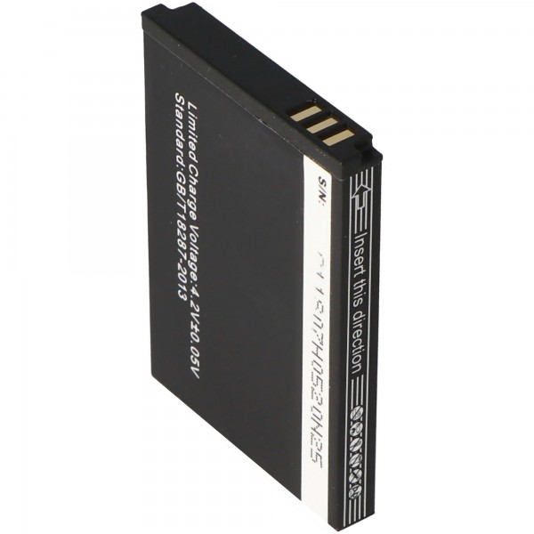 AccuCell batterij geschikt voor mobiele telefoon batterij Swissvoice SV29 batterij 20405928
