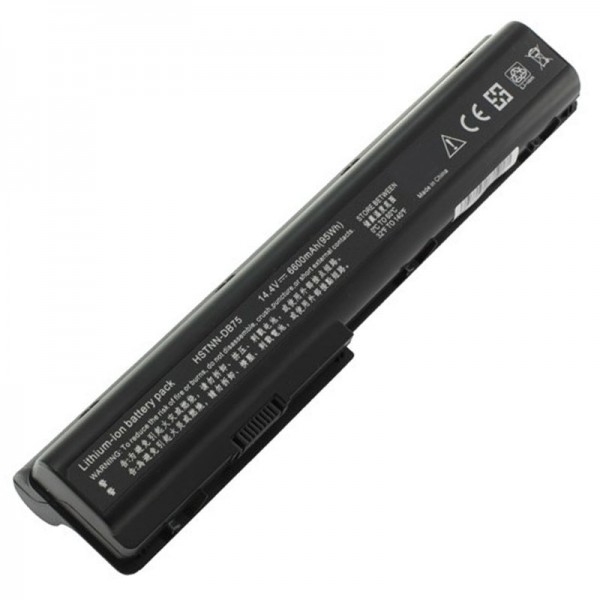 AccuCell-batterij geschikt voor HP Pavilion HSTNN-IB75, 464059-141 6600mAh