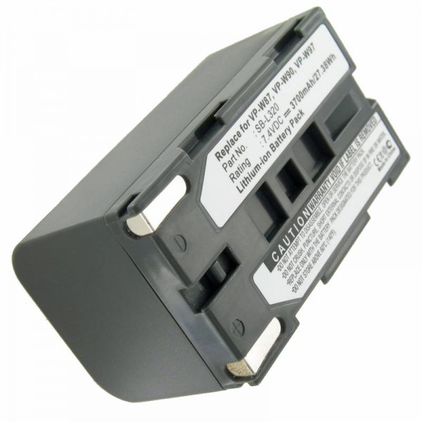 AccuCell-batterij geschikt voor Medion SB-L320, MD9014 4000 mAh grijs