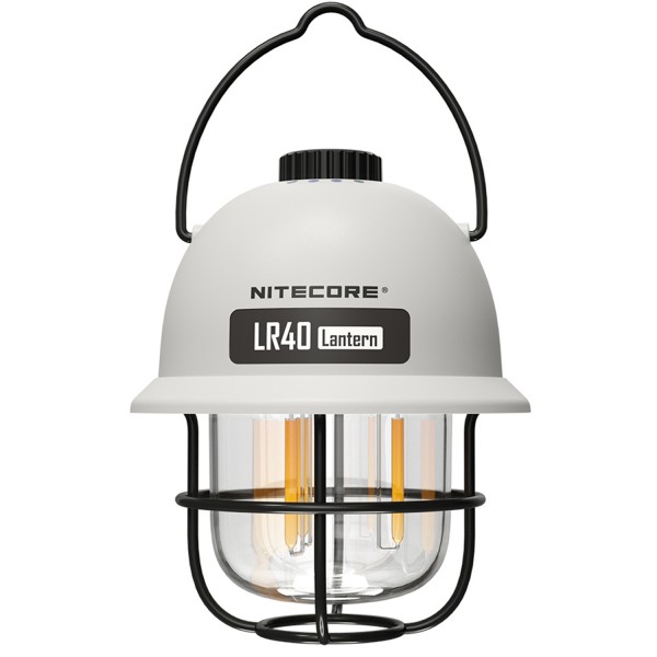 Nitecore LR40 LED campinglamp met 2 lichtkleuren, incl. batterij, powerbank functie