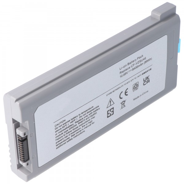 Accu geschikt voor Panasonic ToughBook CF53, Li-ion, 10.65V, 8400mAh, 89.5Wh