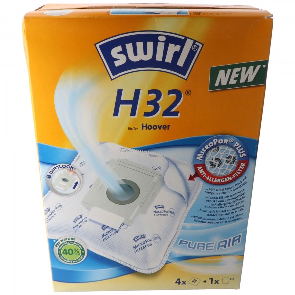 Swirl stofzuigerzak H32 MicroPor Plus voor Hoover stofzuigers