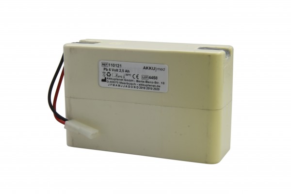 Loodgelbatterij geschikt voor Abbott PCA Micro 4100 CE-compatibel