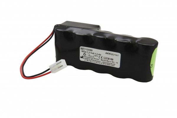 NC-batterij geschikt voor Sherwood Kangaroo Feedpump 224, 324 CE-compatibel