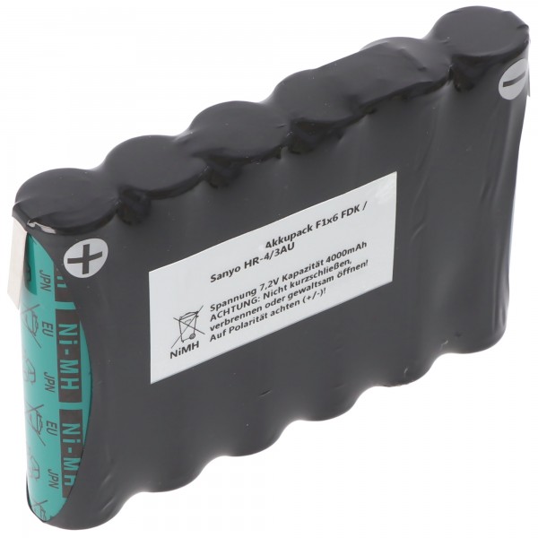 Batterij-inzet voor Garmin 361-00036-00 batterij, GPSMAP 695, Garmin 011-01787-00, Garmin 696, zelfinstallatie, NiMH batterij 7,2 volt 4000mAh