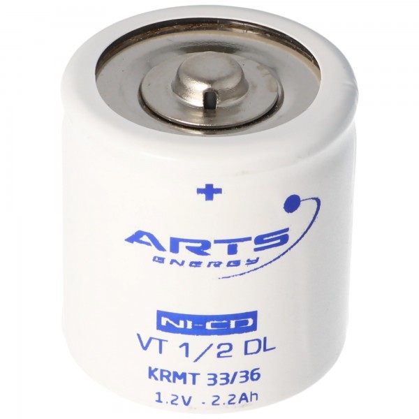 Saft VRE 1/2 D NiCd-batterij Mono 1/2 zonder soldeertag