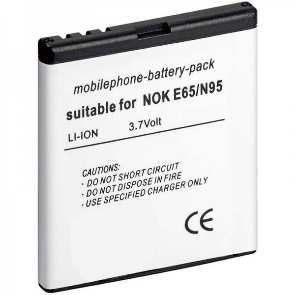 AccuCell-batterij geschikt voor Nokia 6210 Navigator 6710, BL-5F