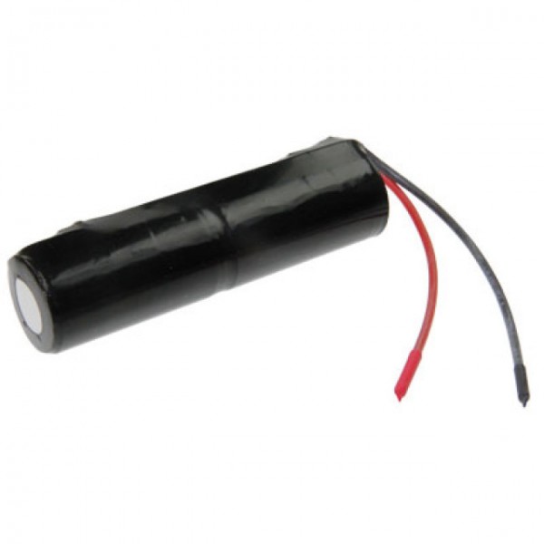Noodverlichting batterij L1x2 Saft VNT C met kabel 10cm met open draad 2.4V, 2500mAh