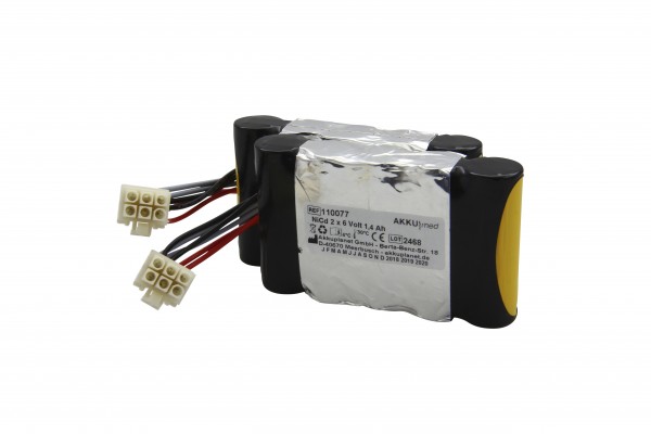 NC-batterij geschikt voor Siemens Monitor SC7000, SC9000