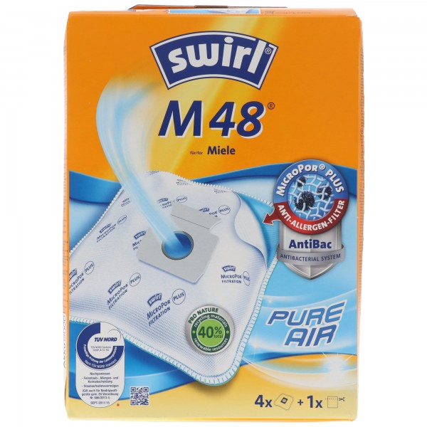 Swirl stofzuigerzak M48 MicroPor Plus voor Miele stofzuigers