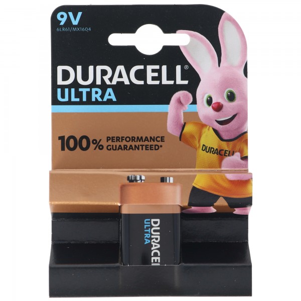 DURACELL ULTRA M3 9 volt / 6LR61 1-pack