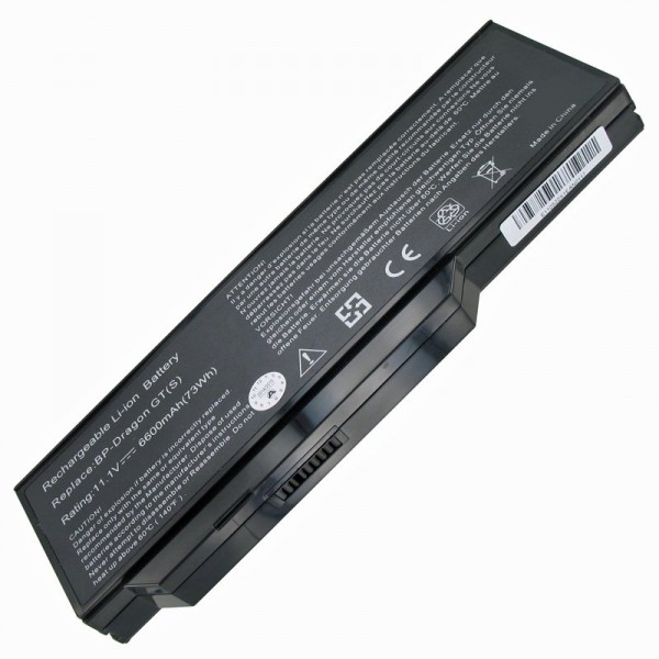 AccuCell-batterij geschikt voor Medion MD96380, Akoya P7610
