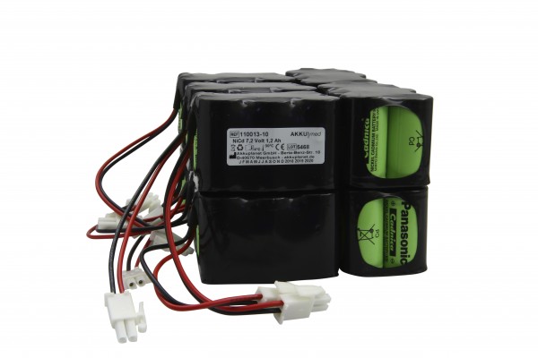 NC-batterij geschikt voor Braun Perfusor fm (MFC) - pak van 10