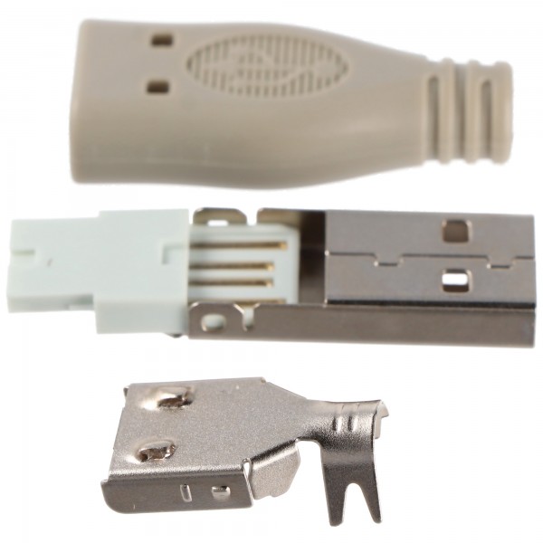 Goobay USB A connector - om zelf te solderen