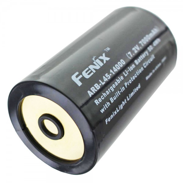 De Fenix ARB-L45-14000 LiIon batterij voor de Fenix TK72R batterij FEARBL45 7.2 volt 7000mAh max. 50,4Wh