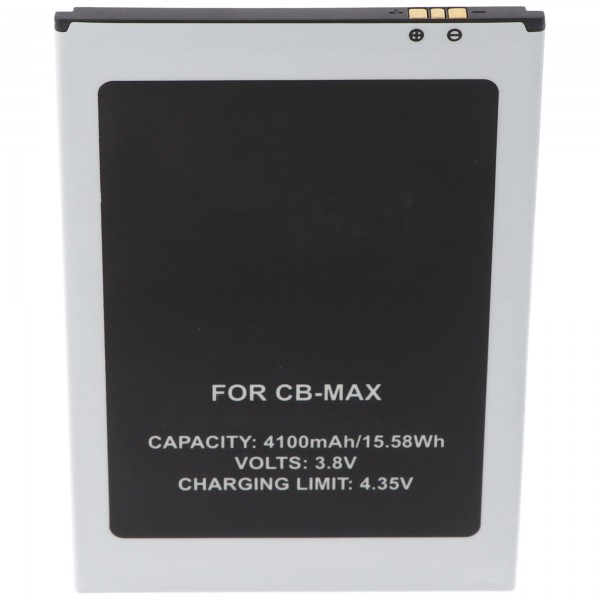 Batterij voor Cubot Max, Umax, 4100mAh