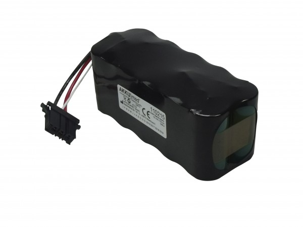 NiMH-batterij geschikt voor Nihon Kohden-defibrillator TEC5521, ECG-1350 - X065