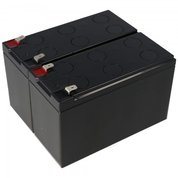 Batterijset geschikt voor de APC-RBC33 batterij voor zelfbouw conversie