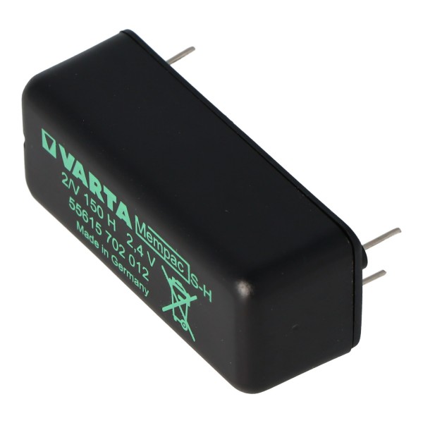 Varta back-up batterij MEMPAC SH, 2N150H, 55615-702-012
