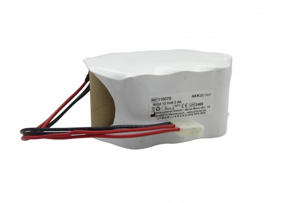 NC-batterij geschikt voor S&W defibrillator DMS 700, 730, 750