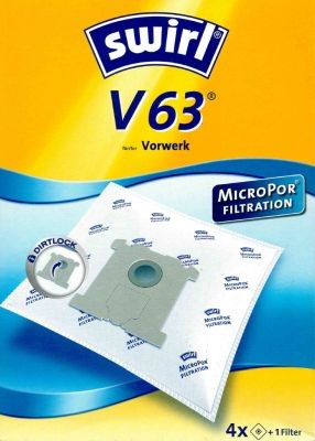 Swirl stofzuigerzak V63 MicroPor voor Vorwerk stofzuigers