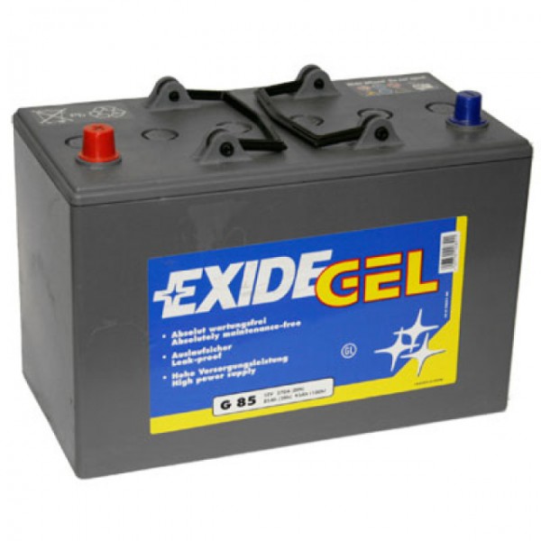 Exide Equipment Gel ES 950 (G85) loodzuurbatterij met A-pool 12V, 85000 mAh