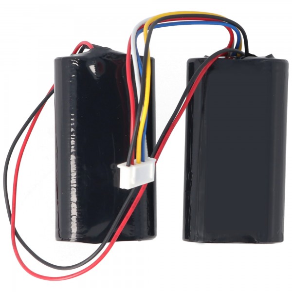 Batterij geschikt voor Beats Pill XL, Li-ion, 7.4V, 5200mAh, 38.5Wh, ingebouwd, 2 verbonden cellen