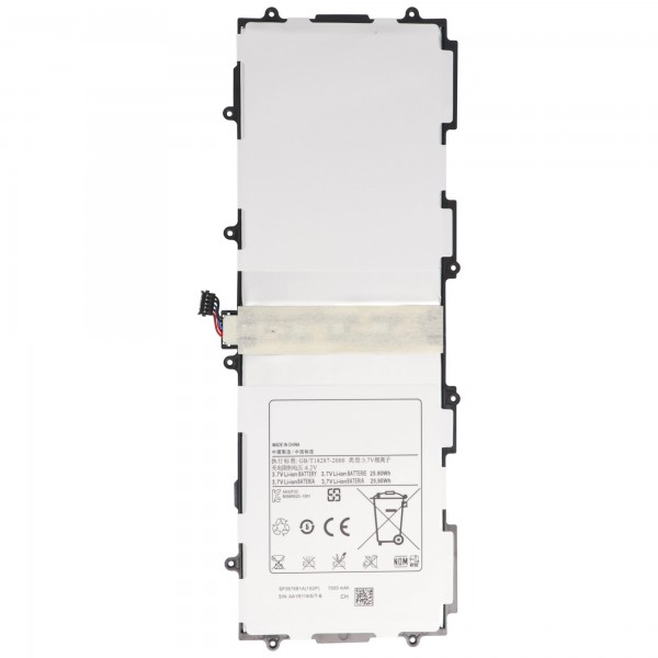 Batterij geschikt voor de Samsung Galaxy Tab 10.1 batterij SP3676B1A (1S2P)