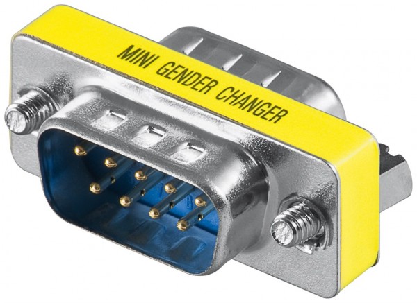 Goobay Gender Changer D-SUB - D-SUB/RS-232-connector (9-pins) > D-SUB/RS-232-connector (9-pins)
