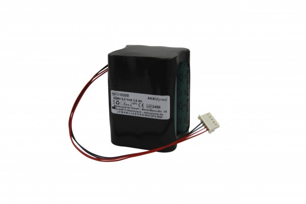 NiMH-batterij geschikt voor Nellcor N-560, N560 Oximax Puls Mediana M6008-O