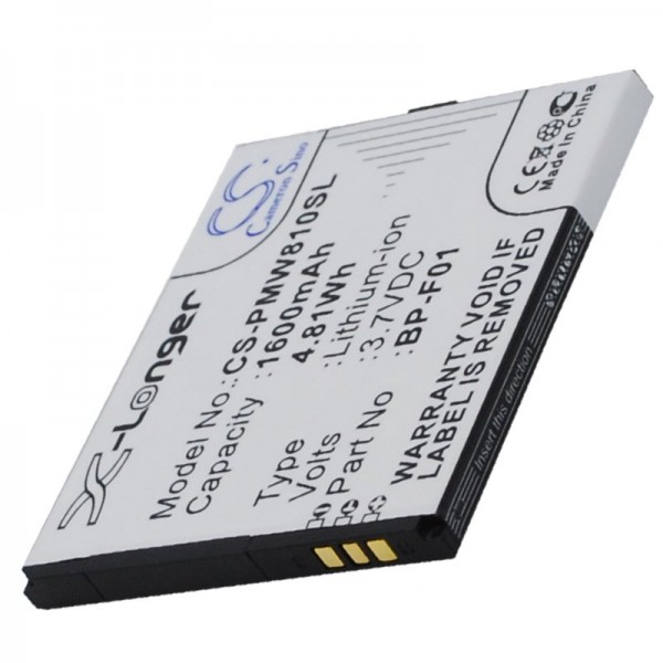 AccuCell-batterij geschikt voor de batterij Phicomm FWS610, FWS610 batterij BP-F01