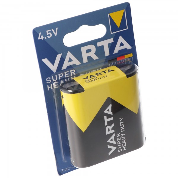 Varta Superlife 4,5 volt 3012 normale 3R12, 3R12P platte batterij