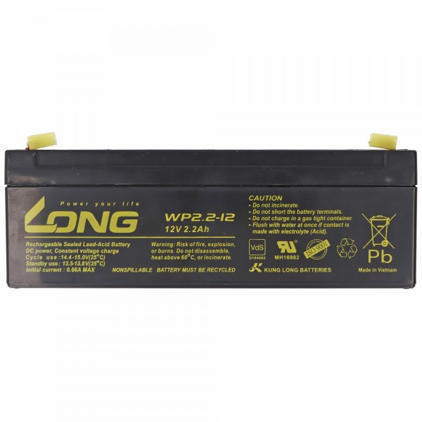 Kung Long WP2.2-12 loodbatterij