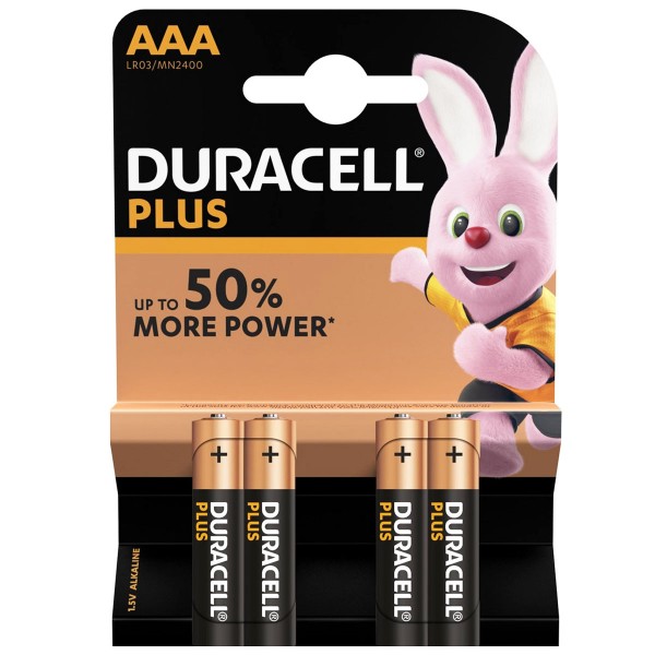DURACELL Plus Micro / AAA 4-pack