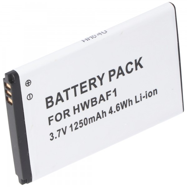 AccuCell-batterij geschikt voor T-Mobile Pulse, HB4F1, Huawei HWBAF1