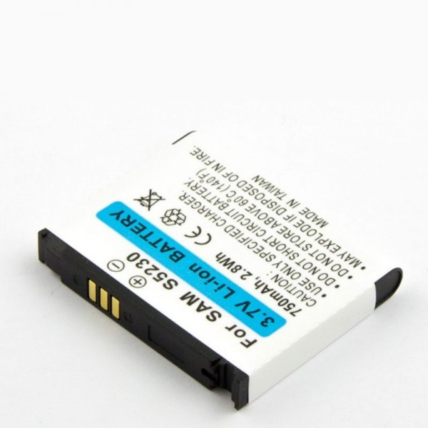 AccuCell batterij geschikt voor Samsung S5230, komt overeen met AB603443CUC replica batterij (geen originele Samsung mobiele telefoon batterij)